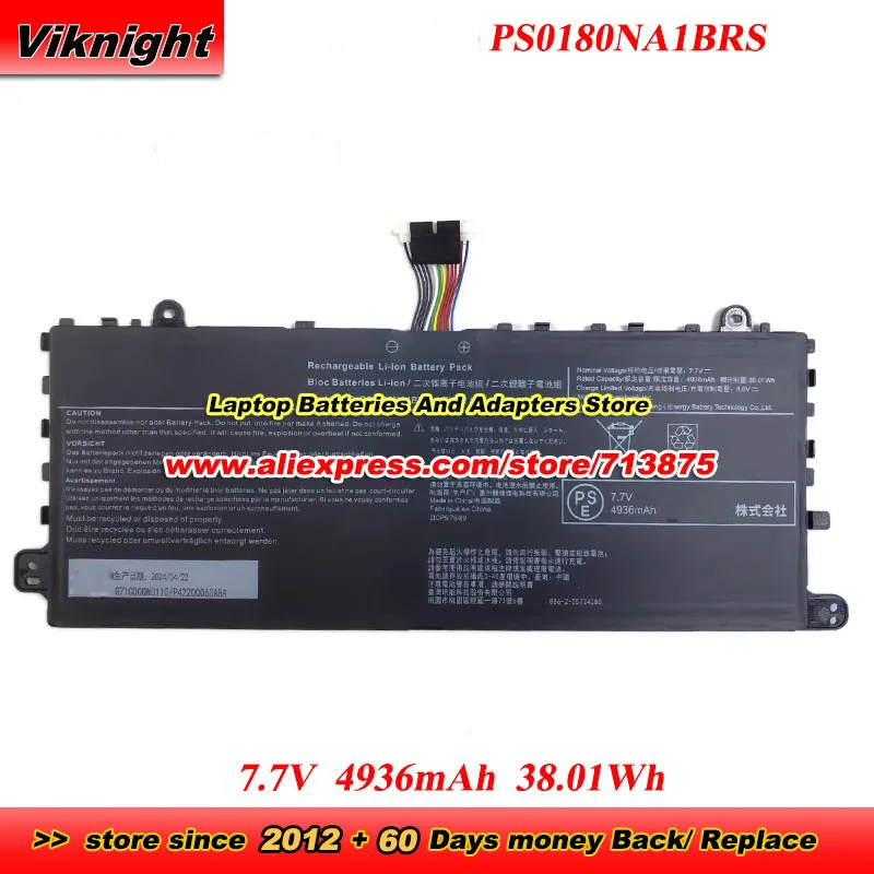 

PS0180NA1BRS Battery 7.7V 4936mAh 38.01Wh Laptop Battery