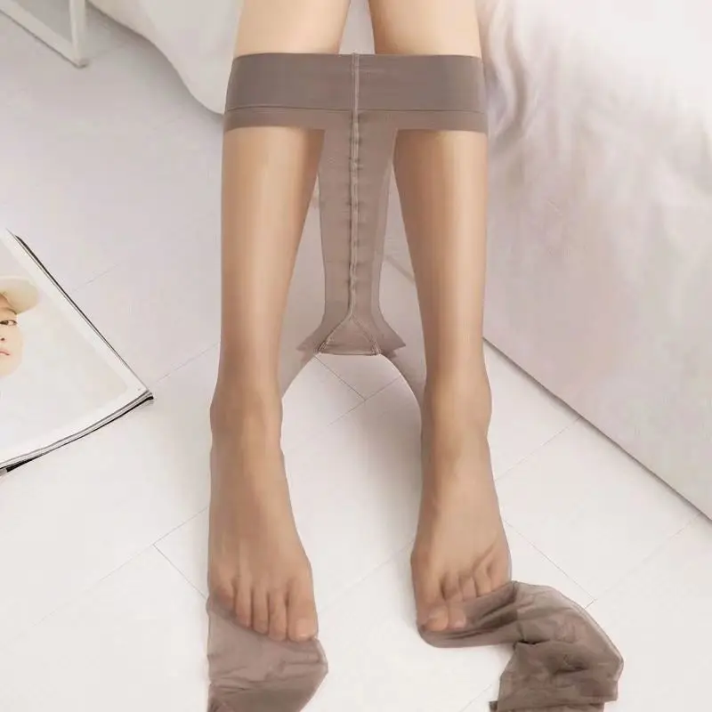 Quần Vrouwen Nylons Dunne Quần Scheurbestendig Nylon Quần T Kruis Gợi Cảm Strakke Chế Độ Vrouwelijke Kousen Europn Kích Thước