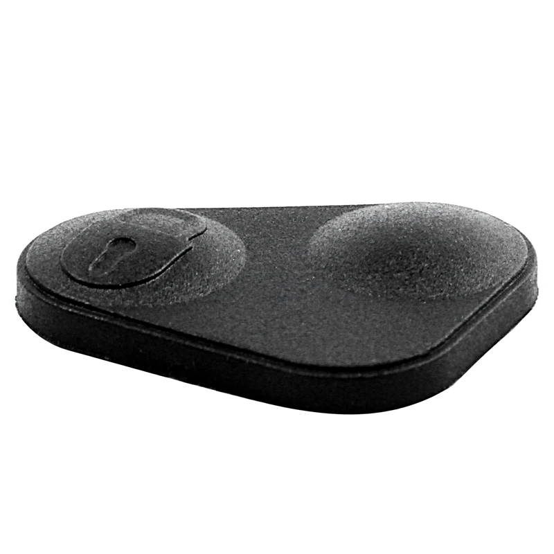 Rubber 2-Button Remote Key Fobs Pad Cover - YWC000300 For Land/Range Rover P38 Black
