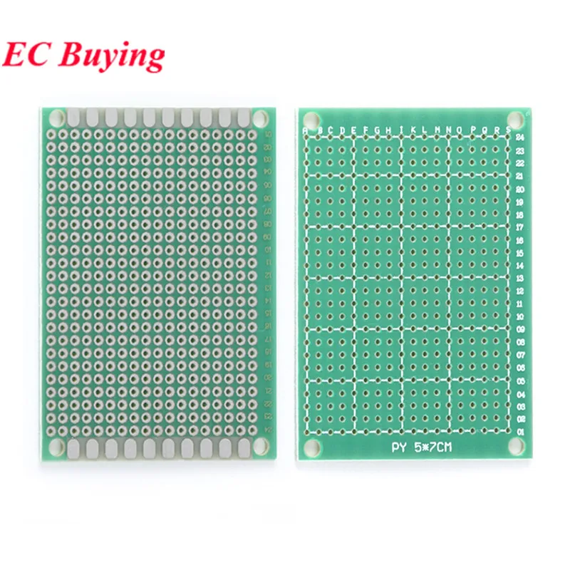 Single Sided PCB Universal Printed Circuit Board 20*30 15*20 12*18 10*15 10*10 8*12 6*8 2*8 4*6 7*9 9*15CM DIY Breadboard Plate