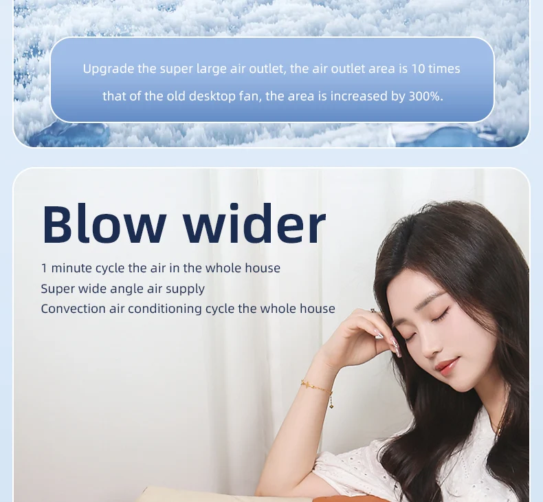 Humidification Refrigeration Small Fan Portable Mini Electric Cooling Fan 2nd Generation Negative Ion Desktop Fan Healthy Cool