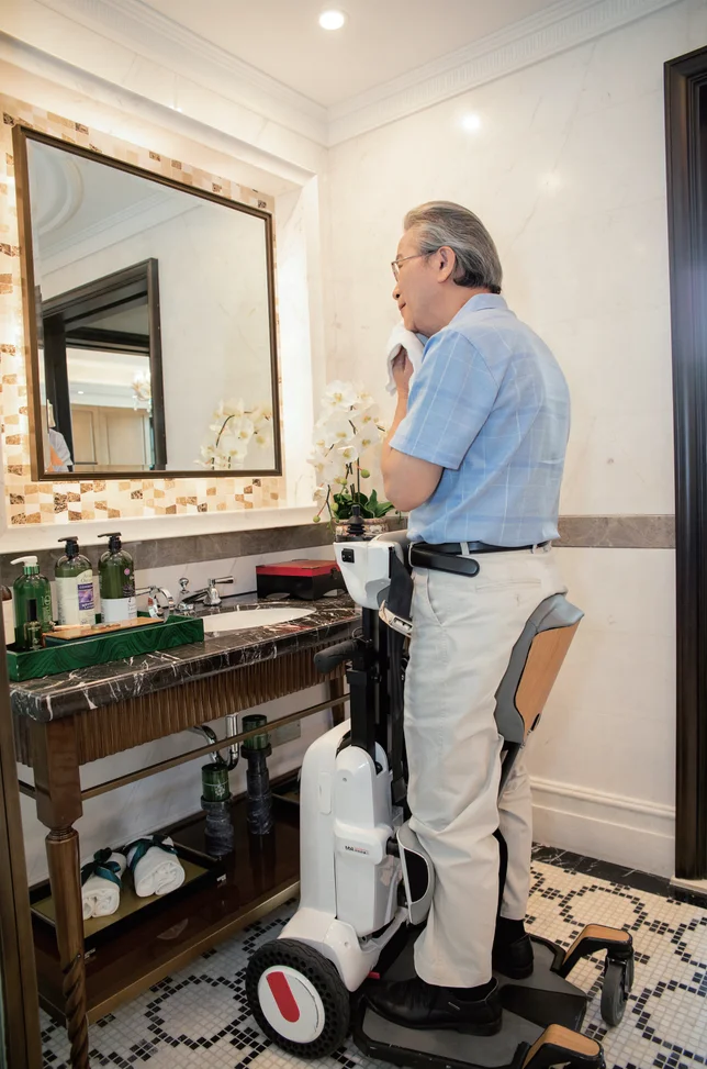 Rehabilitation Therapy Training Assist Standing Device Electric Mobility Scooter for Disability Lower Limb Paralyzed