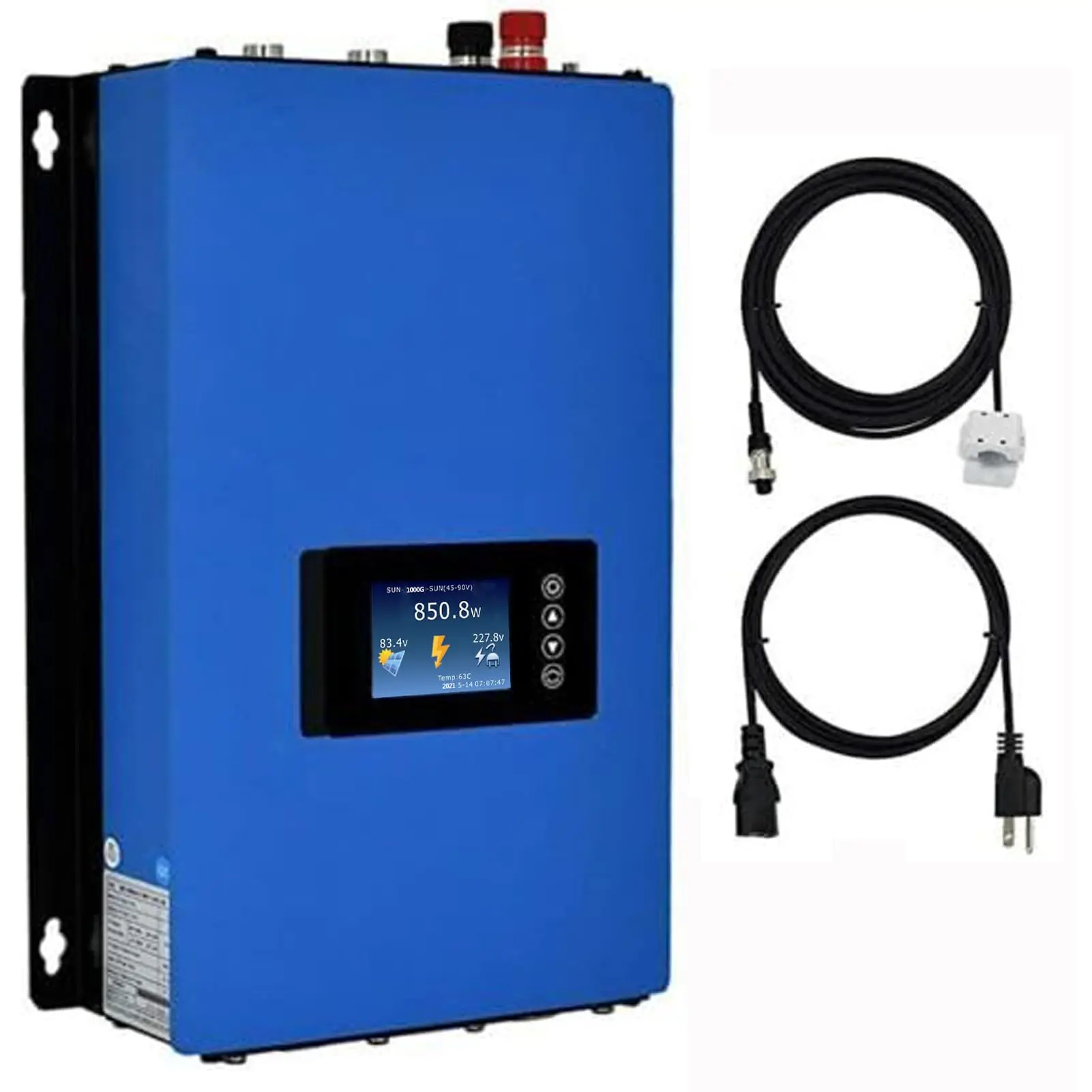 1000W Solar Grid Tie Inverter AC Input 22-65V 45-90V Output AC 95V-265V On Grid Inverter