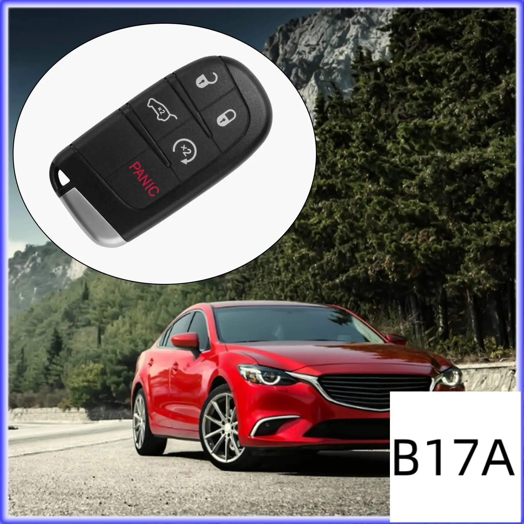 BT-5 أزرار الذكية مفتاح بعيد فوب M3N40821302 433Mhz ل جيب جراند شيروكي 2013 2014 2015 2016 2017 2018