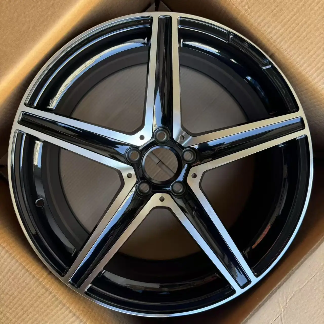17/18/19 Inch Lightweight Flow Form Aluminum Alloy Passenger Car Wheels 5x112 High Performance Modified Rims