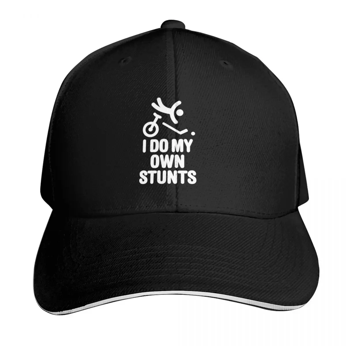 I do my own stunts unicycle hockey unicycling Baseball Cap Men Women Casual Summer Sport Sun Cap