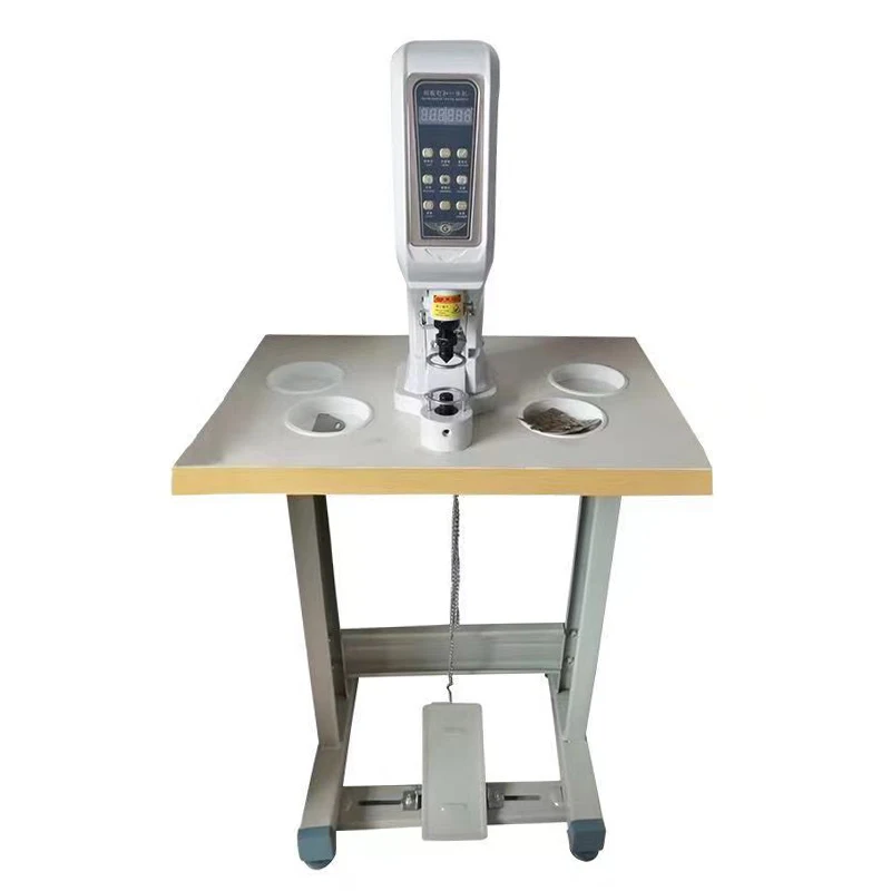 Automatic Electric Computer-Controlled Anti-Strike Hand Button Machine Large White Button Machine