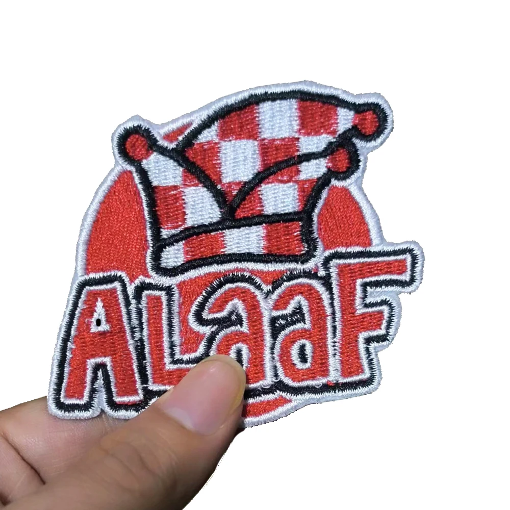 Carnival Emblem for Clothing Iron on Embroidered Sew Applique Patch Alaaf Patches