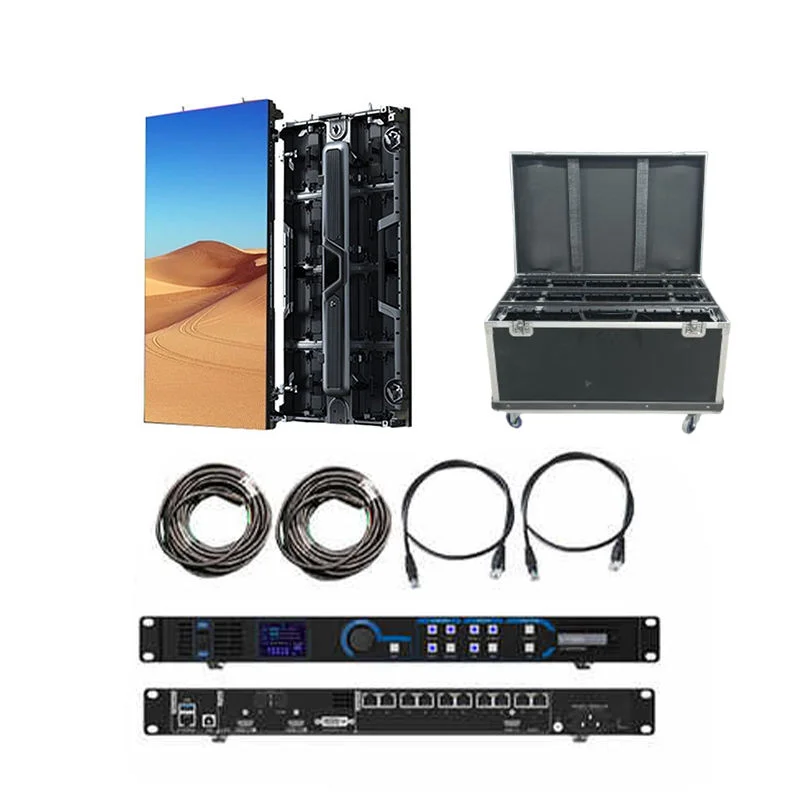 High Quality P3.91 P4.81 HD Indoor and Outdoor LED Screen Factory Direct Rental of Full-Color Event Stage Video Wall Panel