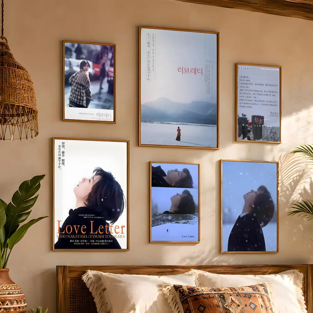 Hot Movie L-Love L-Letter Japanese Minimalist Room Prop Budget Friendly Prints Trendy Wall Posters Poster