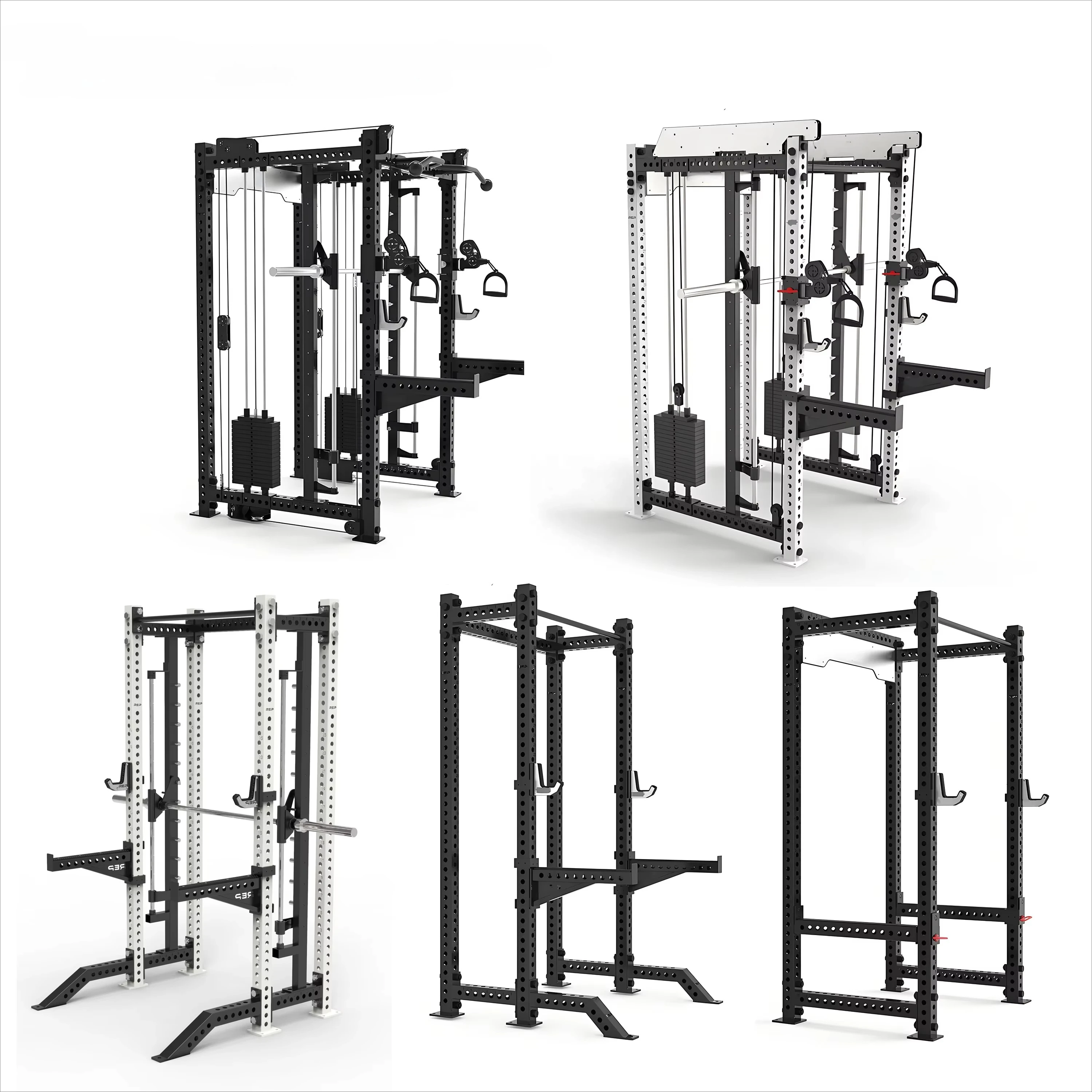 Manufacturer Of High-quality Multifunctional Smith Squat Fitness Equipment Steel Frame For Comprehensive Training In Unisex Spor - view 3
