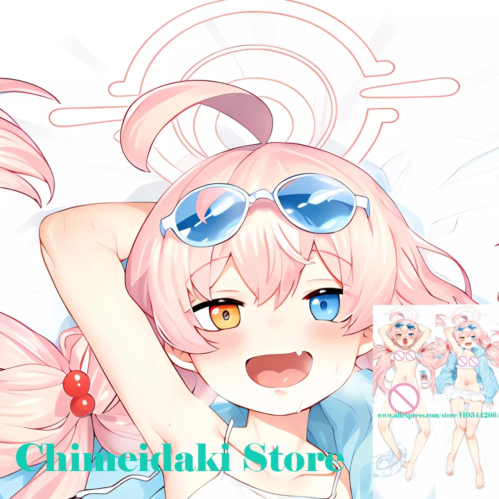 

Dakimakura Blue Archive Cosplay Throw Cushion Hugging Body Double-Sided Pillowcase