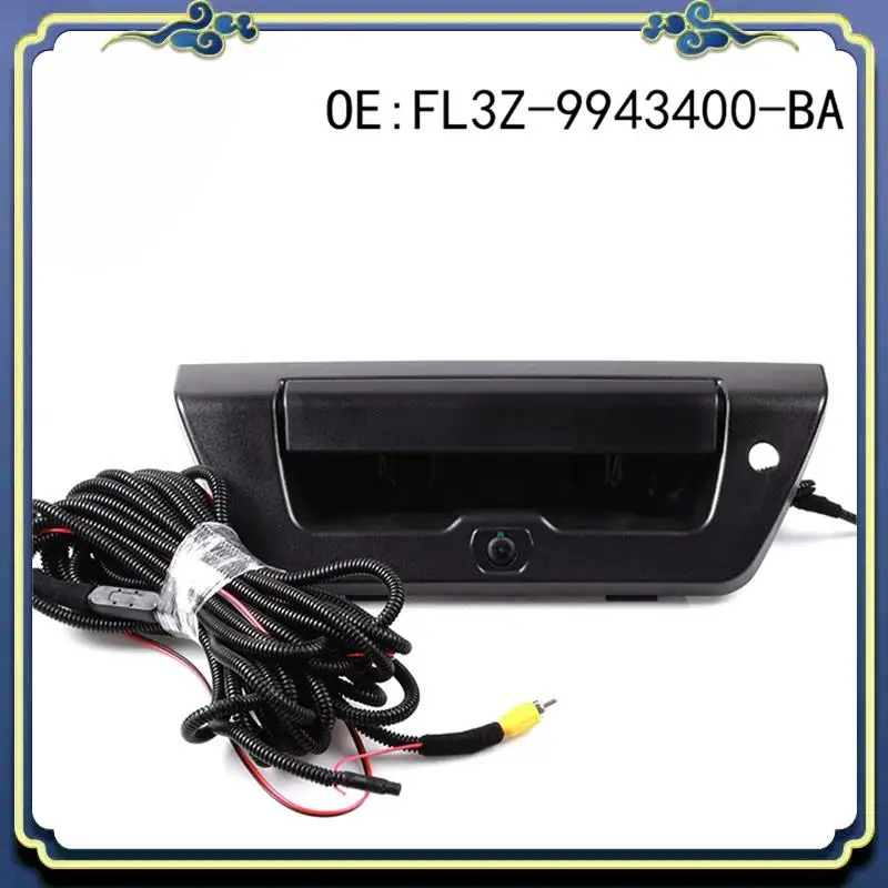 AU16-Tailgate Handle Backup Camera Backup Camera With Wire For Ford F150 F-150 2015-2020 FL3Z9943400BA