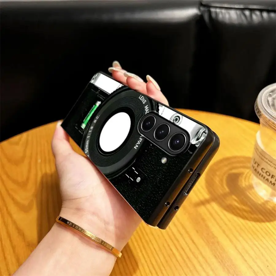 Phone Shell Funda Case for Samsung Galaxy Z Fold 8 Ultra ZFold3 ZFold7 Z Fold 7 6 5 4 3 ZFold6 ZFold5 ZFold4 Innovative Camera