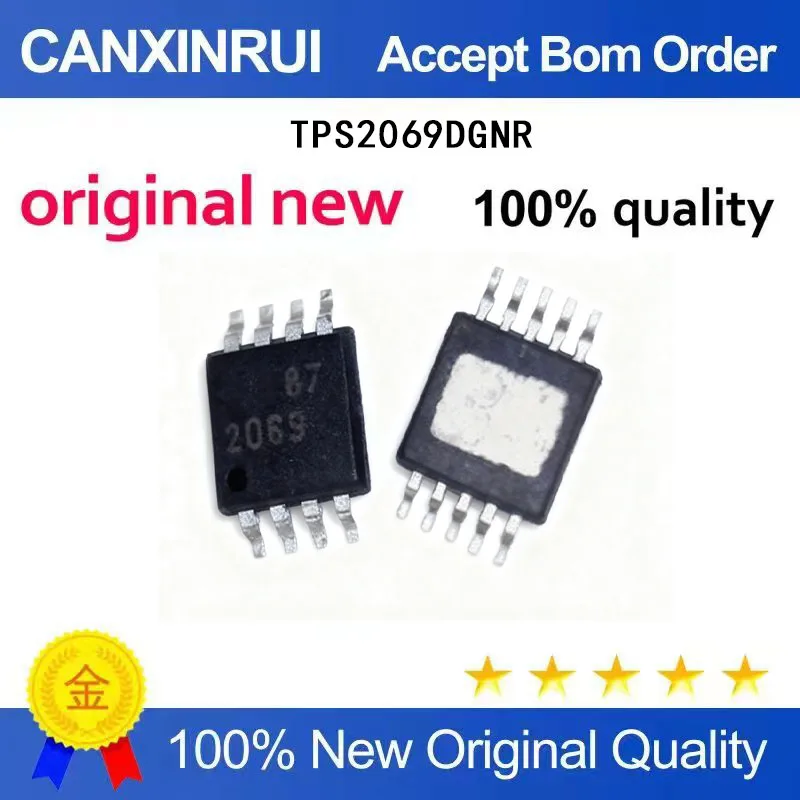 (5-100 Pieces) New stock TPS2069DGNR TPS2069 2069 MSOP-8