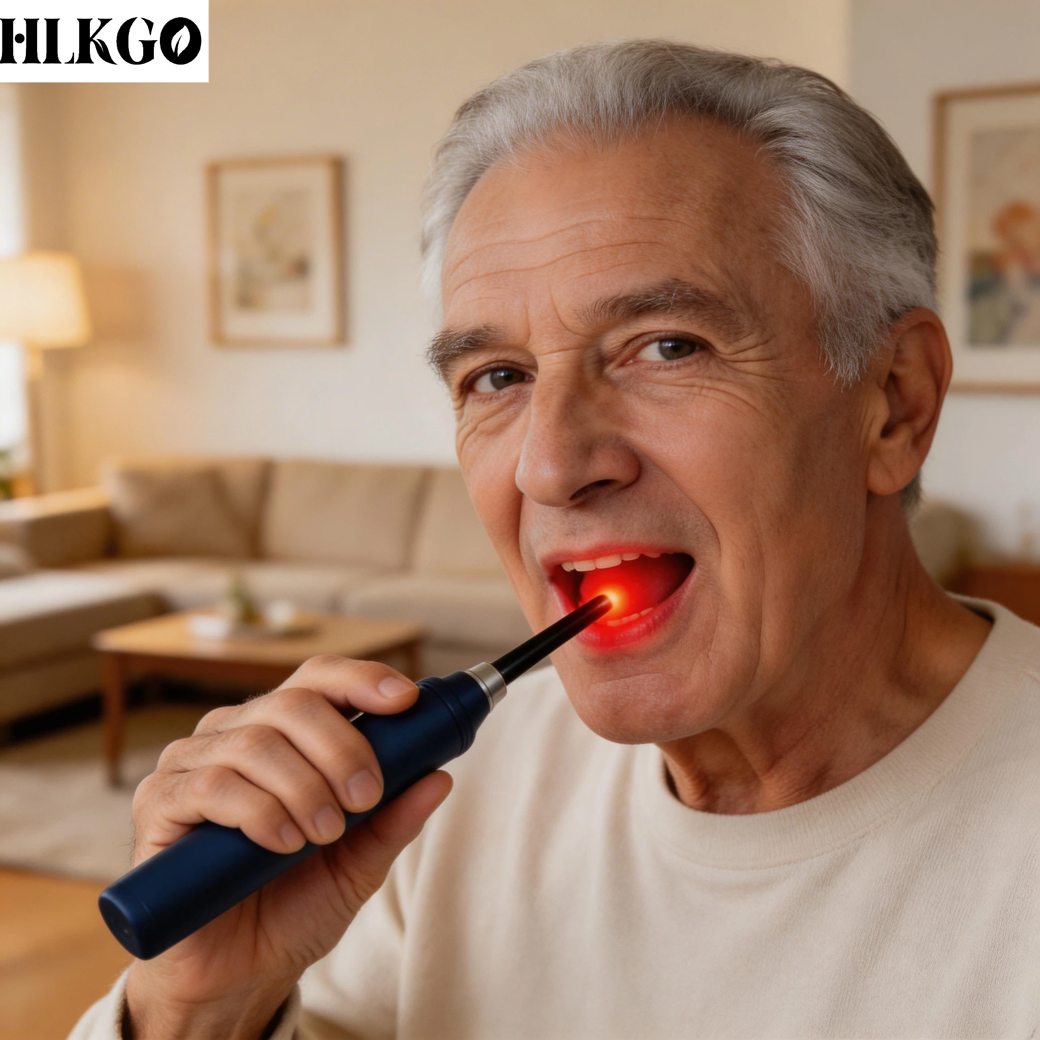 

Устройство для светотерапии красным светом от герпеса и волдырей, 660 нм, 850 нм, двойная длина волны, ближний инфракрасный свет, аппликатор для лечения губ