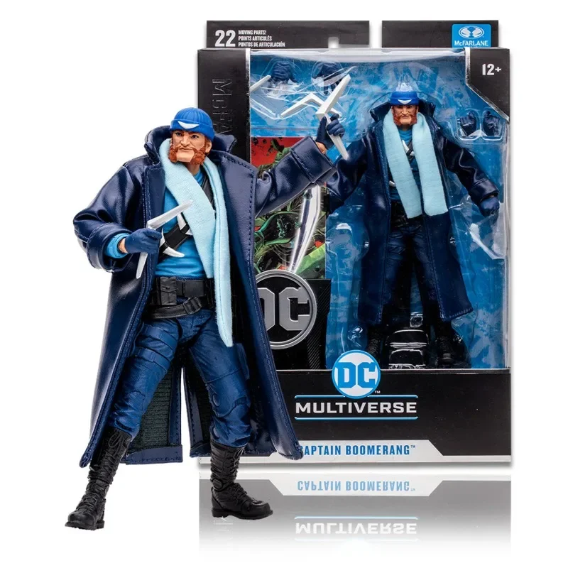 

Экшн-фигурки Captain Boomerang (The Flash) McFarlane, Коллекционная серия, 7 дюймов, аниме, игрушки для мальчиков и девочек, рождественский подарок для детей