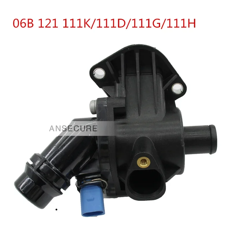 Engine Cooling Thermostat Housing with Sensor For Audi A4 B6 B7 1.8T 2002-2008  06B121111K 111D 111G 111H