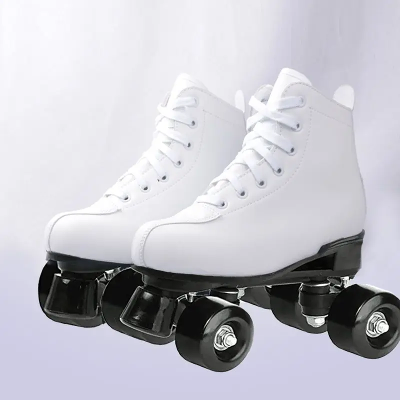 Men's/Women's Art Roller Skates Polyurethane Material Graphics Four Door Indoor/Outdoor Flash Roller Skates
