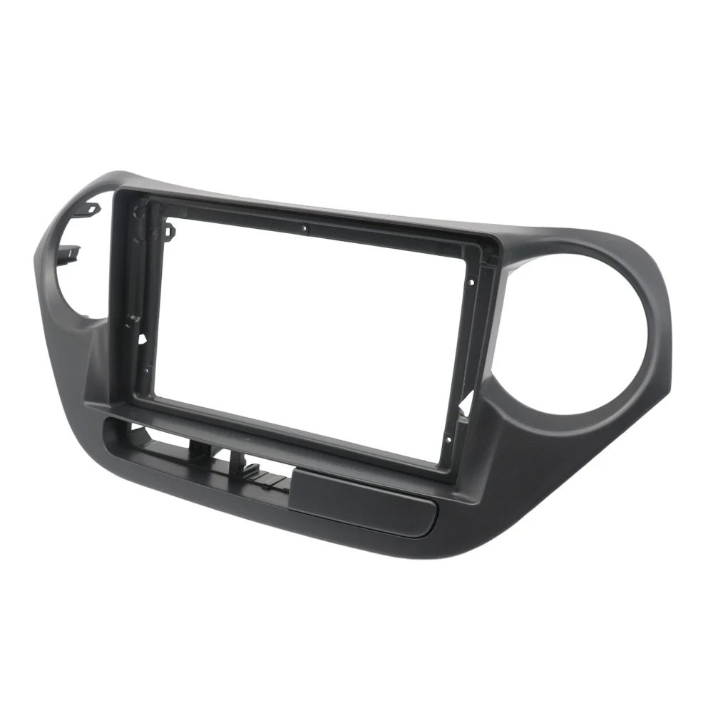9 Inch Car Radio Fascia Frame For Hyundai i10 2014 Android Stereo GPS Navigation Dash Panel Wiring Harness Kit