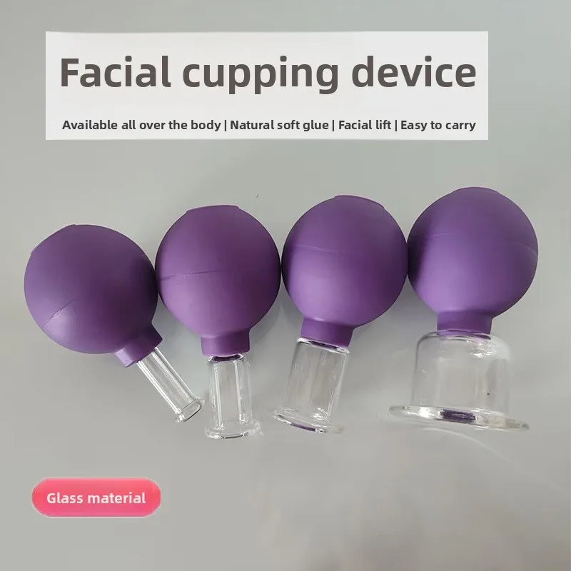 

Силиконовый набор для банок лица — вакуумный массаж и гуа-ша для лифтинга