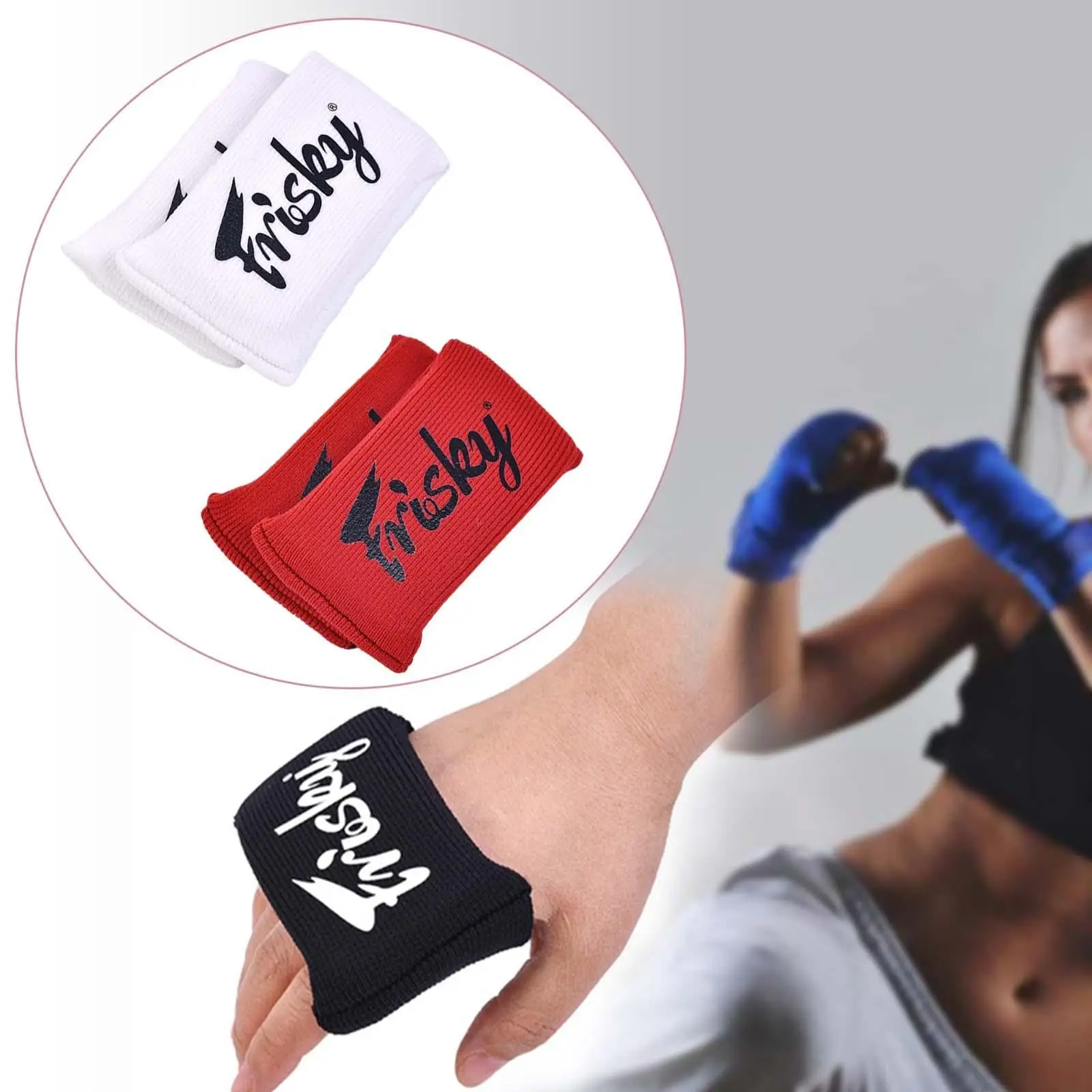 

Gel Hand Wraps Boxing Hand Gel Knuckle Protectors for Muay Thai Kickboxing MMA