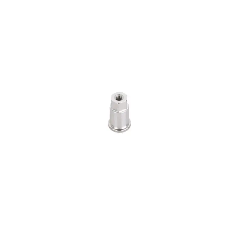 ABJL Hex Hub Adapter Metal Front Wheel for LDRC AE86 A86 A86P LD1801 1/18 RC Car Upgrade Parts 2Pcs