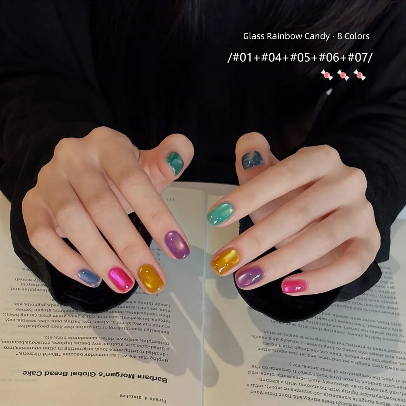 MIANEL Seven-Color Glass Serie - Nail Art Trend 2026 ulasan dan harga