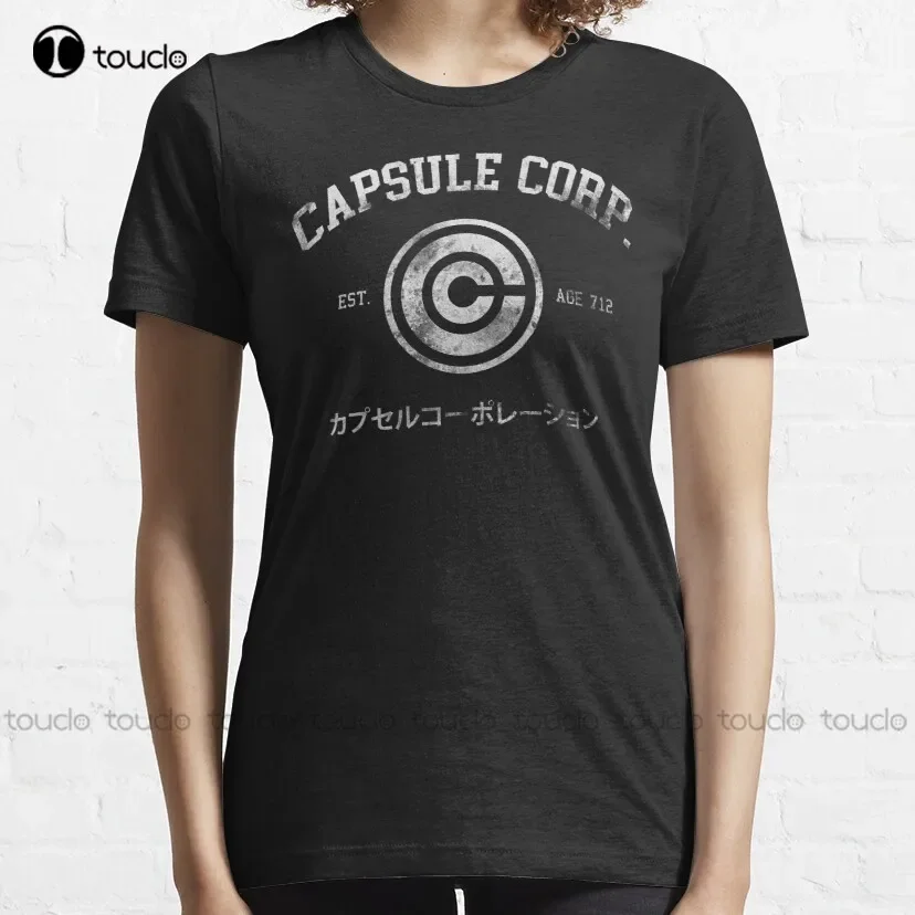 Capsule Corp. Capsule Corporation Bulma Dragon T-Shirt Custom Aldult Teen Unisex Digital Printing Tee Shirt Fashion Funny New