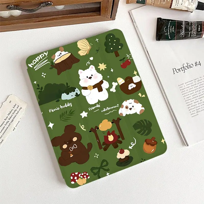 Smart Case with Pen Holder For Xiaomi Pad 7/7Pro 8/8Pro 11.2 inch Xiaomi Pad 5/5Pro 6/6Pro 11 inch Redmi Pad SE 11 inch
