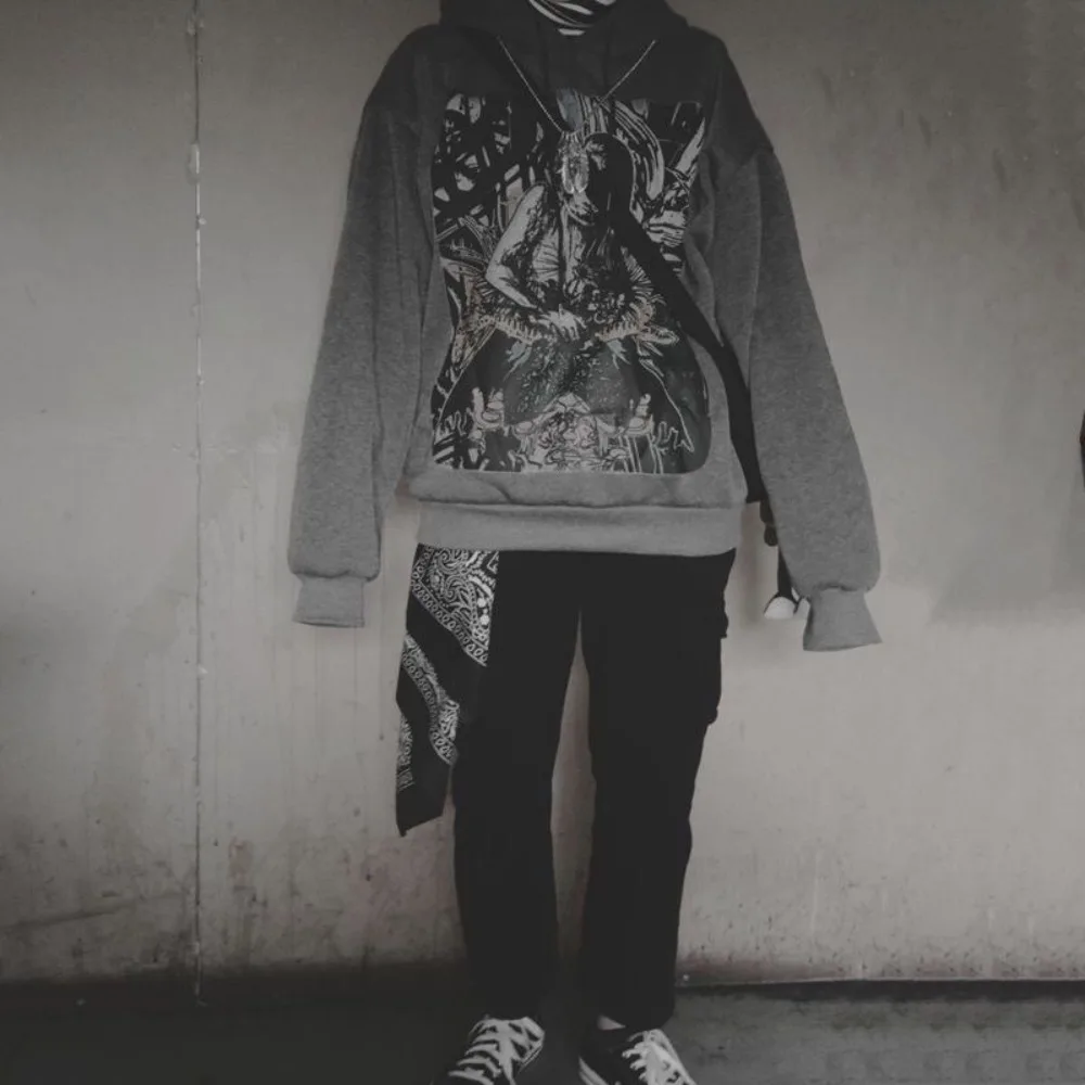 Ornament Hip Hop Square Schal Kette auf Jeans Unisex Metall Taille Kette Korean Street Square Schal Hosen Kette