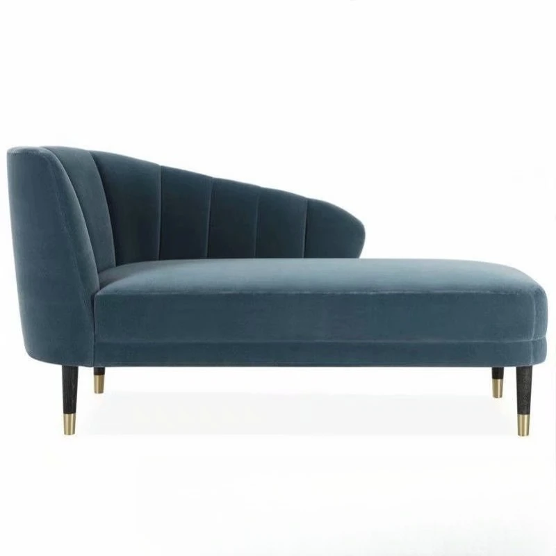 

Modern Concubine Room Flannel Concubine Lounge Beauty Lounge Leisure Sofa Chair Taifei