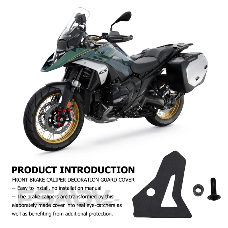 R1300GS ABS Sensor Protection Probe Protection Grill Front wheel anti drop For BMW R1300 GS ADV R 1300 GS 2023 2024 2025 2026