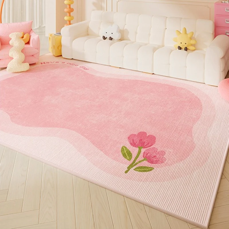 

Gradient Color Rugs for Bedroom Fluffy Soft Lounge Floor Mat Thick Cloakroom Rug Large Area Living Room Decoration Plush Carpet