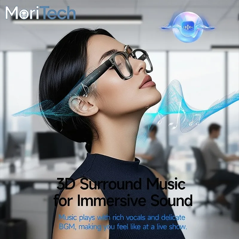 

MoriTech Trending Smart Sunglasses With 8MP Camera Wifi Ai Translation Take Photos Videos Music Smart Wearable Headset Glasses