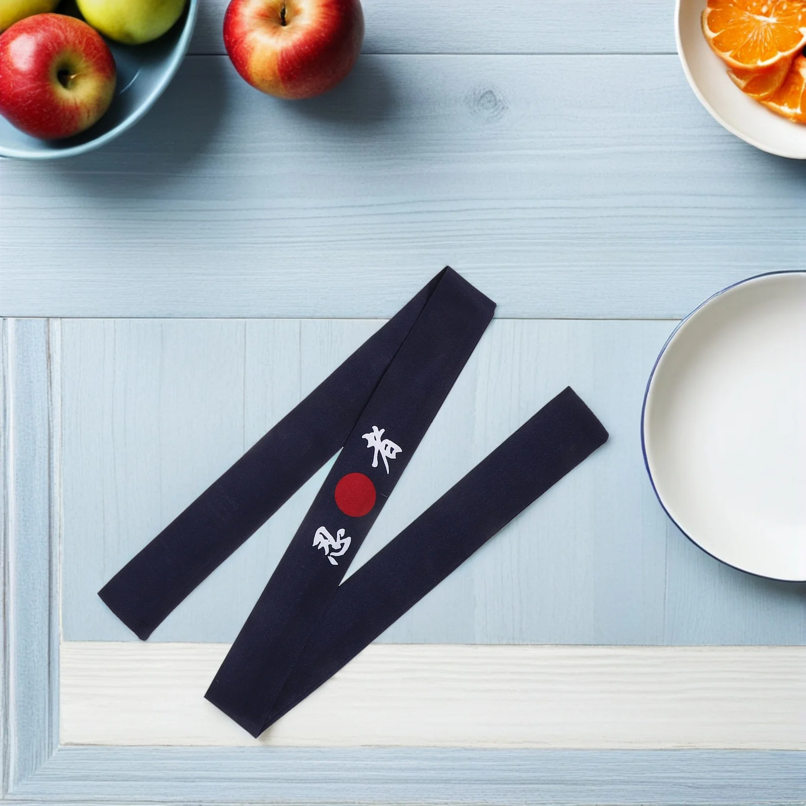 

4Pcs Ninja Headband Japanese Style Chef Headbands Breathable Soft Fabric Traditional Japan Sushi Party Dress Accessories