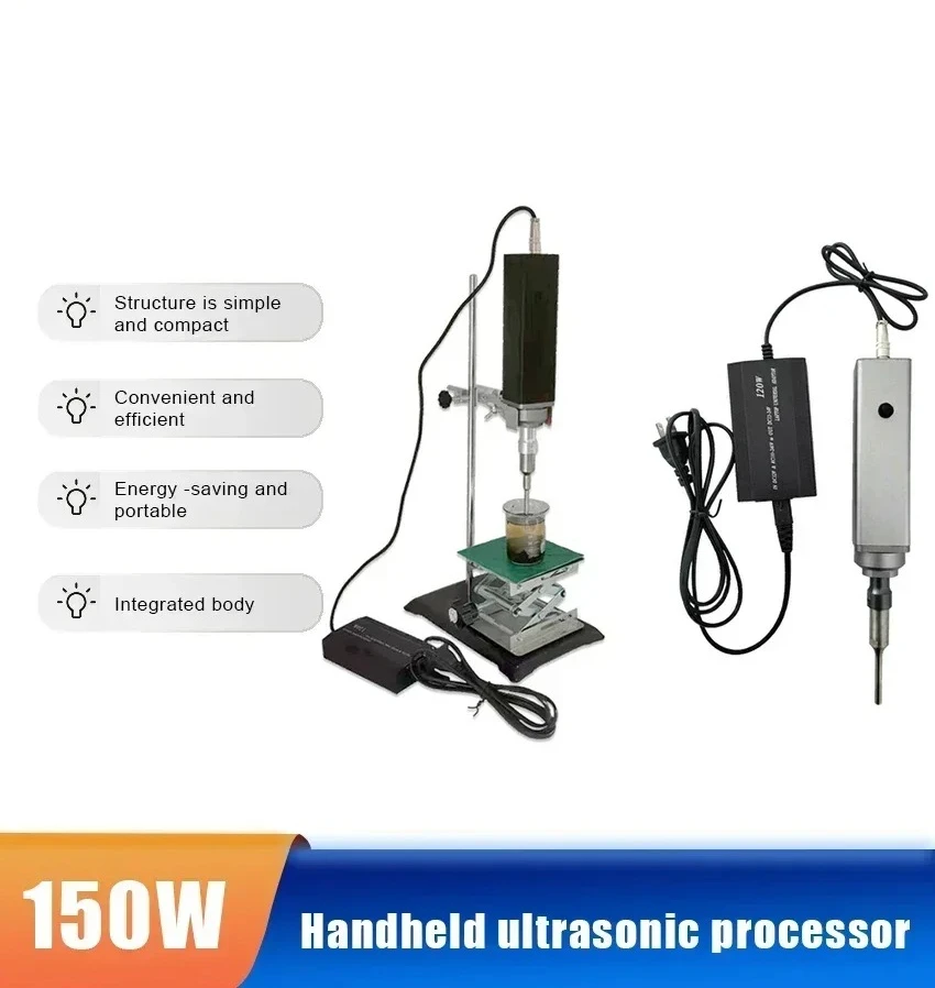 New Handheld Ultrasonic Cell Breaker Ultrasonic Emulsifier Laboratory Ultrasonic Processor Pulverizer