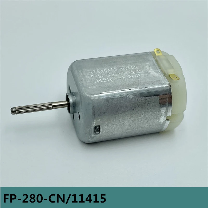 S.M.C Standard FP280-CN/11415 Motor DC 6V 12V 14.4V 5900RPM High Speed with Knurled Shaft for Sweeper Robot Toy Car Boat Models