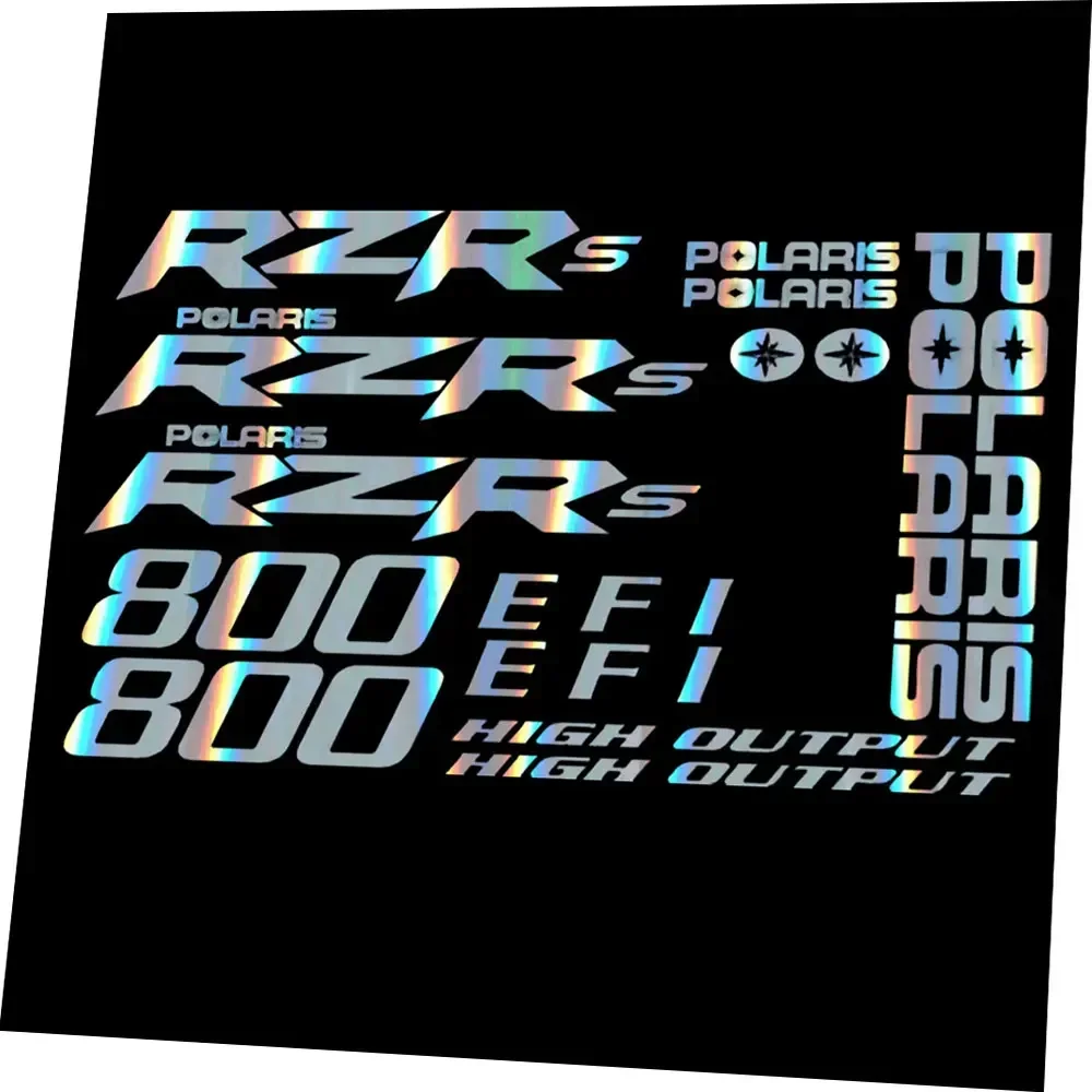 

Stickers Decal Graphics For POLARIS RZR800s RZR 800 Fender Plastic Hood Sides Kit Tank