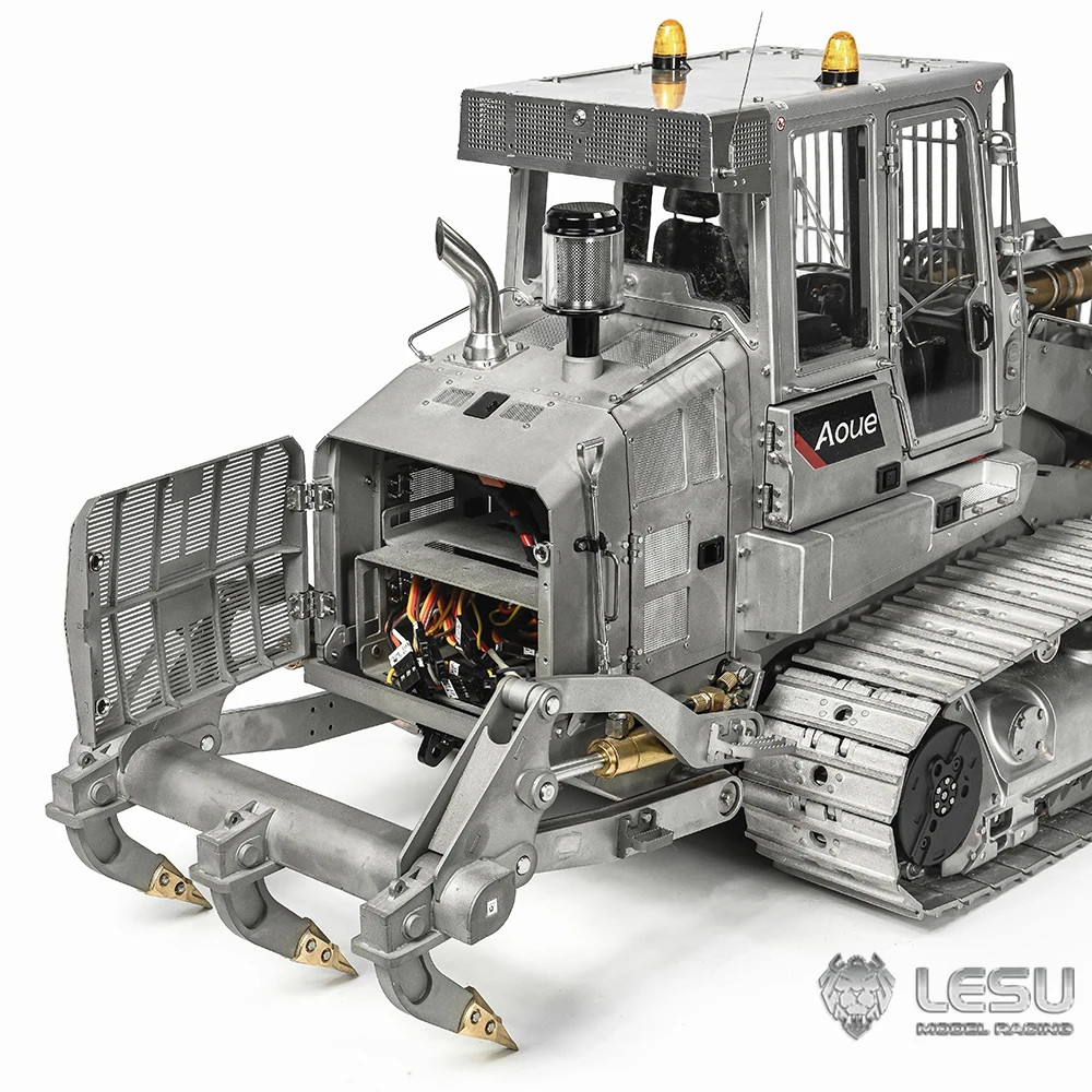 KIT LESU 973K RC Hydraulic Loader 1/14 Scale Radio Control Metal Heavy Machine Vehicles Cars Truck Kits Light Sound Toy TH23767