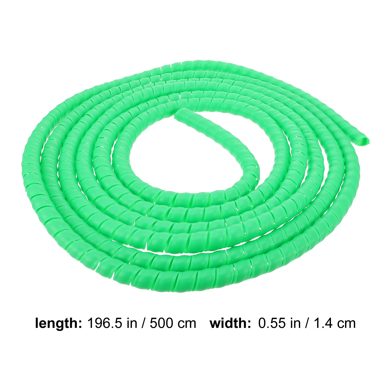 

Spiral Wire Protector Cable Management Wrap Green PP Cord Organizer Tube Plastic Sleeve Storage Solution
