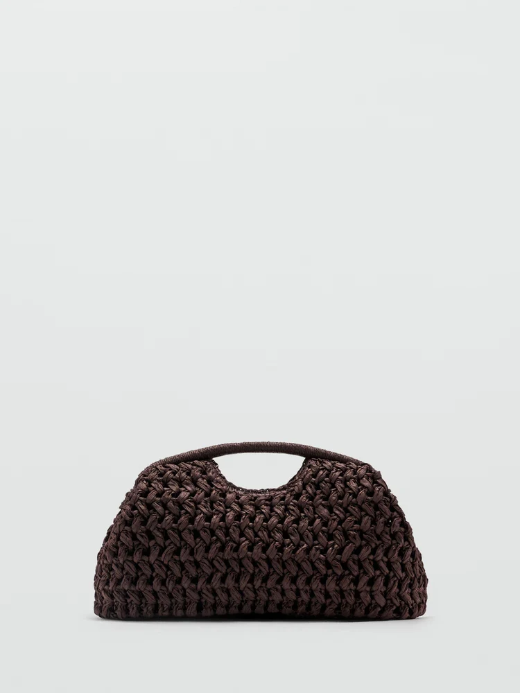 

Handwoven Large Capaci Faionable Lunchbox Bag Handheld Bag ell ape Single oulder Bag for Youth Daily Use
