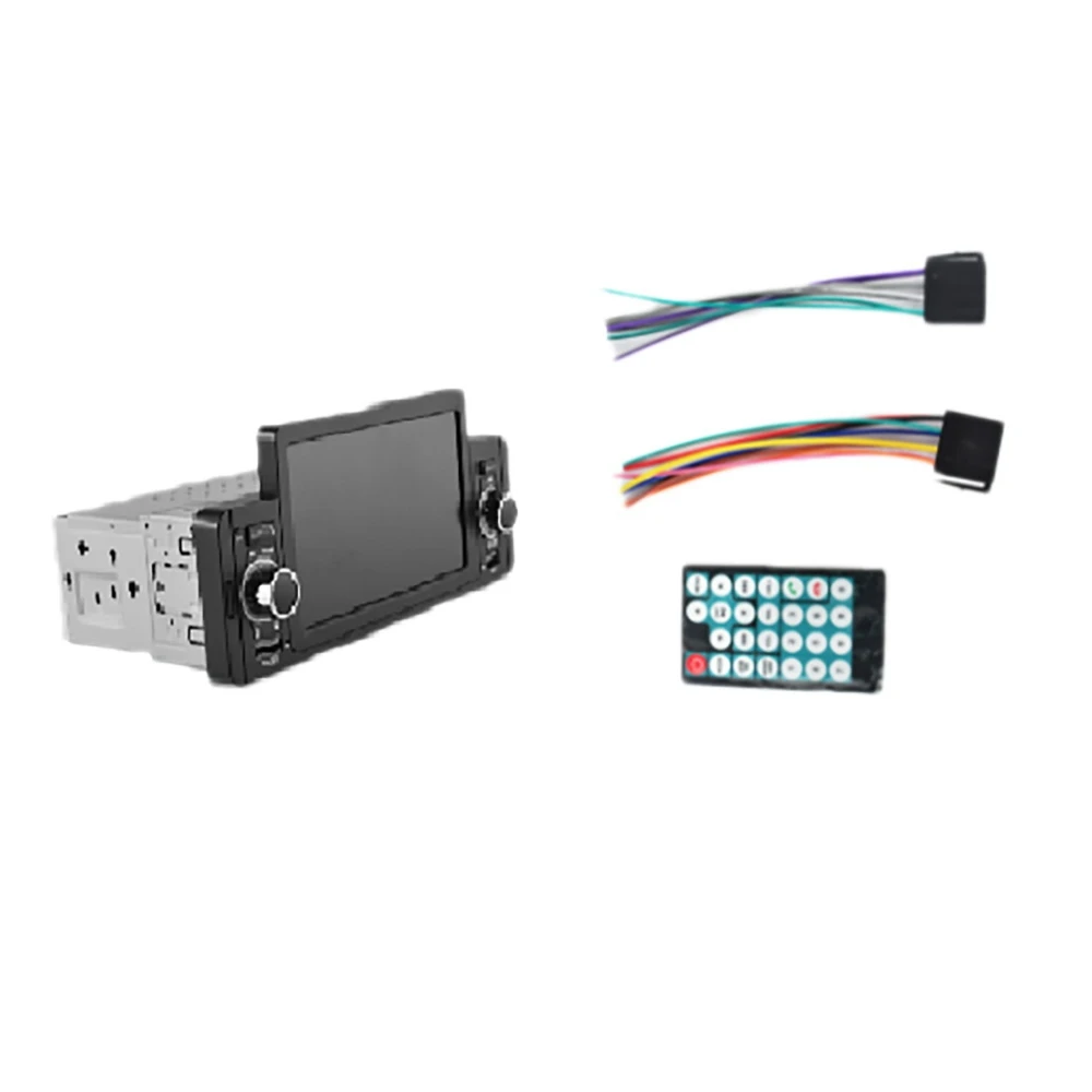 

Car Radio Stereo 5 Inch Multimedia MP5 Player Dual USB Bluetooth Link Remote Control, Button Version