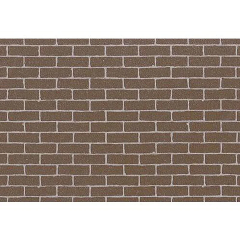 Tamiya 87169 Model Paints & Finishes Diorama Sheet (Gray-Colored Brickwork A)