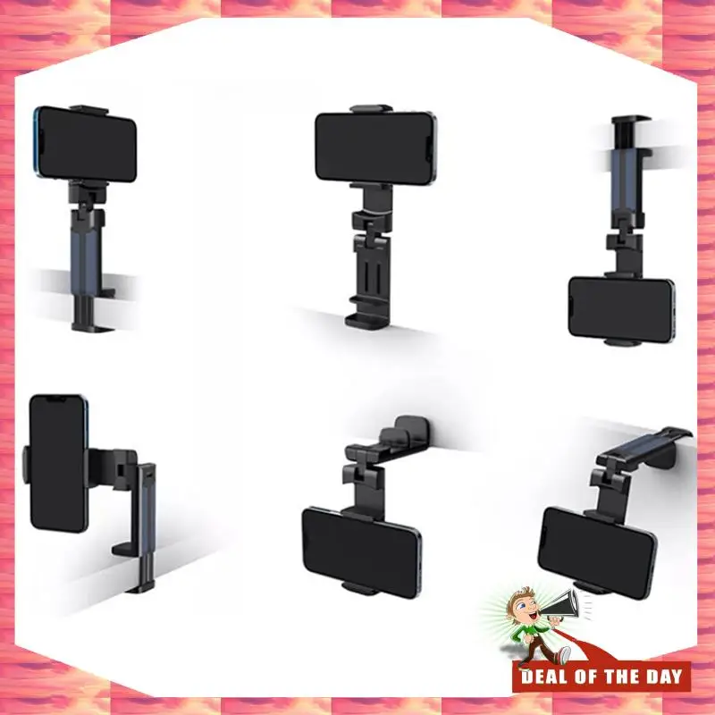 24-Hour Delivery Foldable Phone Holder Portable Desktop Holder For 4.7-6.9 Inch Phone For Airplane Travel For Car Seat Flying