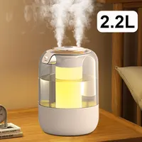 Humidificador 2,2L silencioso doble boquilla