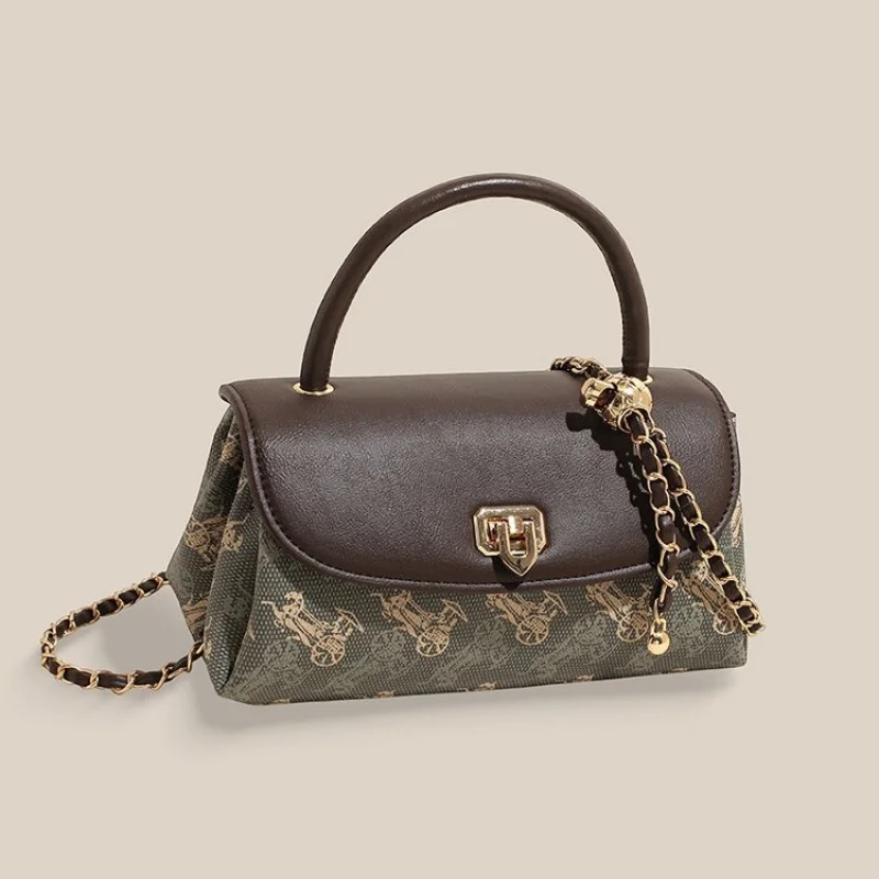 

Ladies Hand Bags Made Of Fine Leather Featuring Classic Paris Casual Vintage Neat Spacious Daily Look​