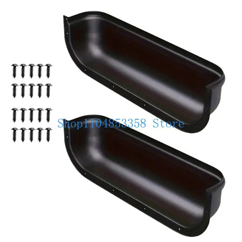 

652F Auto Door Mounted Rack Fast Setup Solid Plastic Shelf Storage Box For Campers Delivery Experts