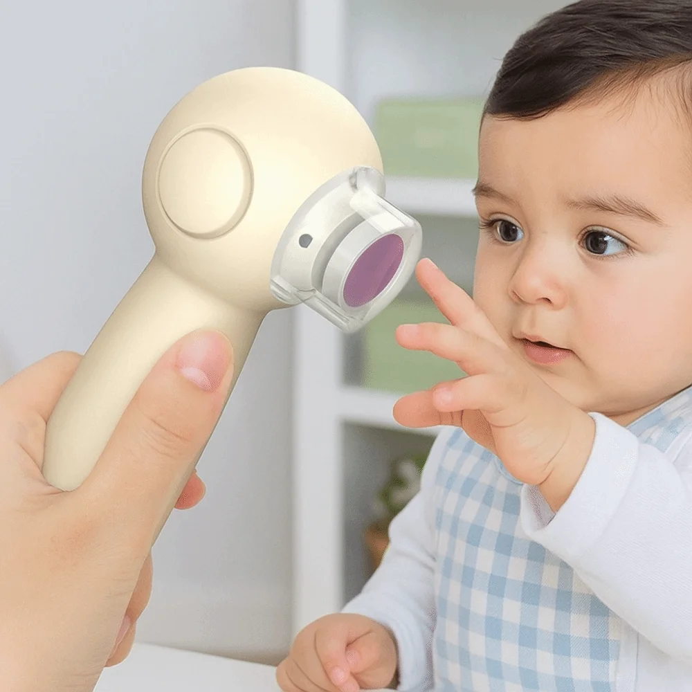 

Plastic Electric Baby Nail Trimmers Low Noise 6 in 1 Baby Nail Polisher Anti-clamping Rechargeable Baby Nail File Clipper Baby