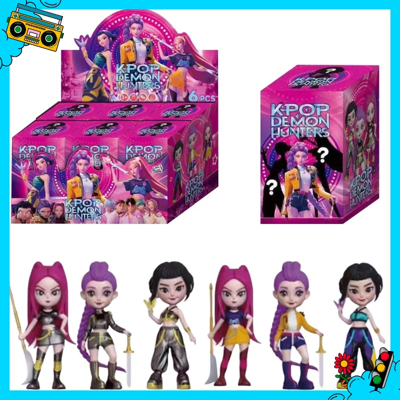 // # # دمى شخصيات الرسوم المتحركة الشهيرة لعام 2025، صناديق أعمى من مادة الفينيل، زخارف زخرفية، هدايا عيد الميلاد